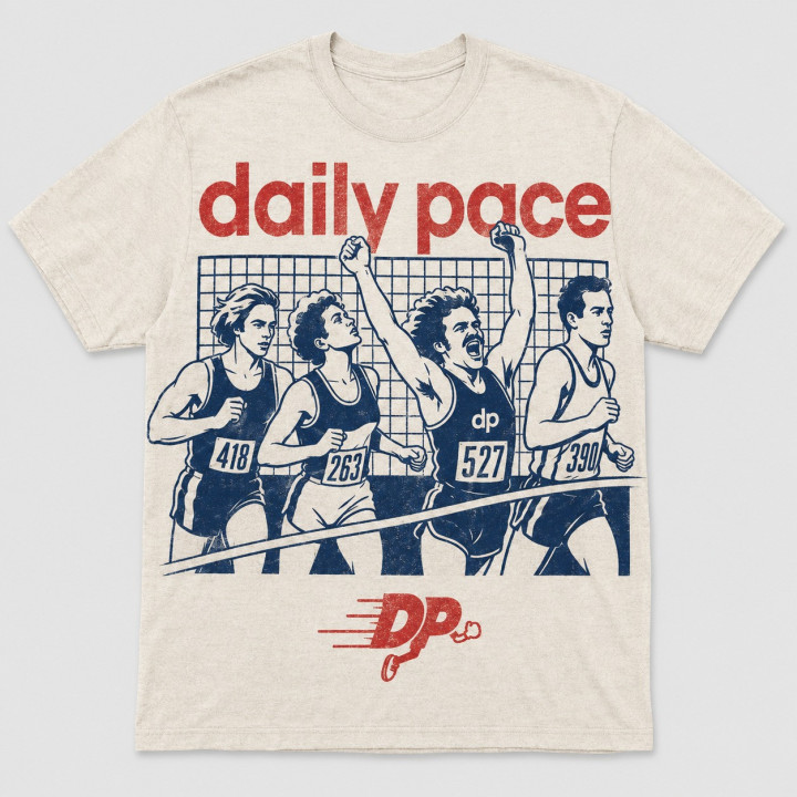 Daily pace victory runner tee