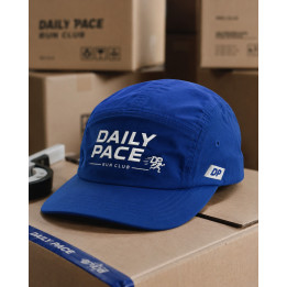 Daily pace run club cap blue