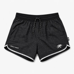 Daily pace route shorts black